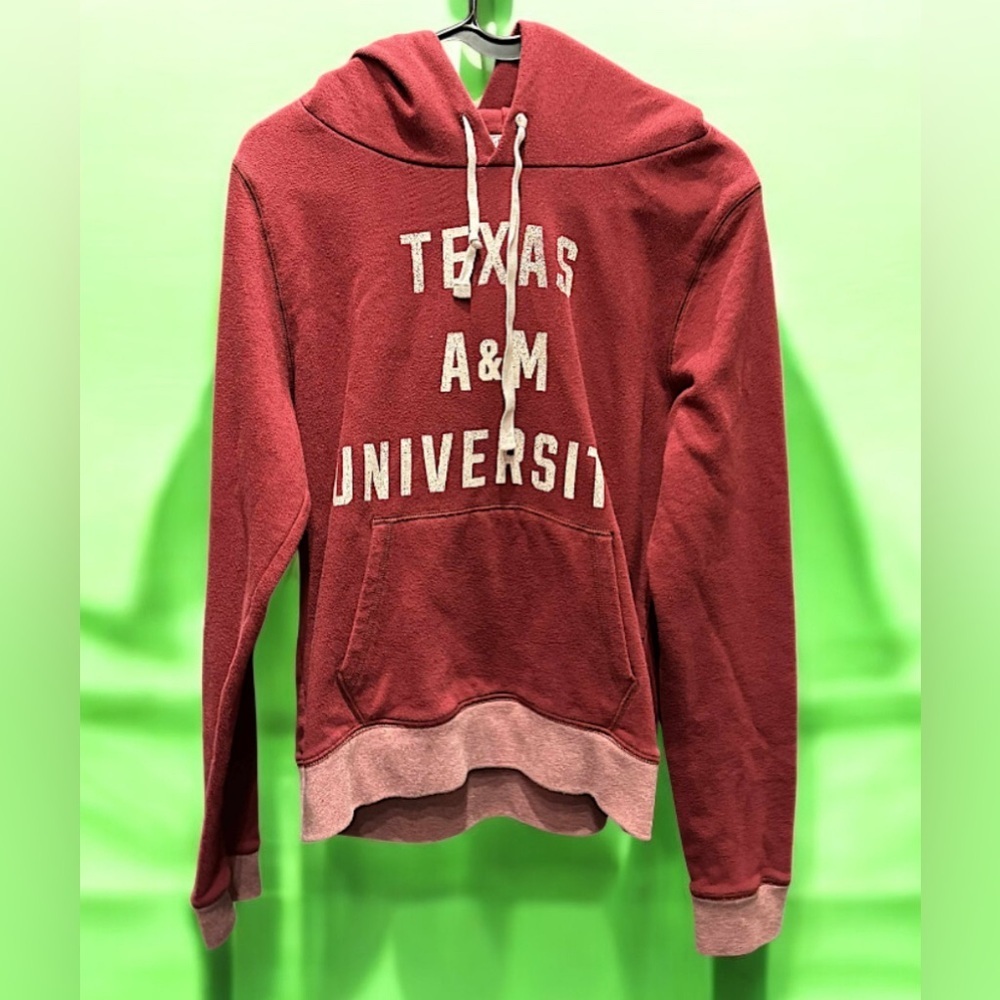 PINK VICTORIA SECRET Texas A&M University Women's Red Hoodie MEDIUM